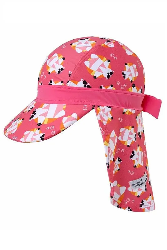 Tanning Bear Pink UV Sunhat