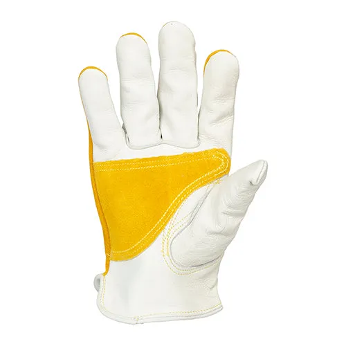 Tillman 1418 Reinforced Top Grain/Split Cowhide Drivers Gloves (1 Pair)