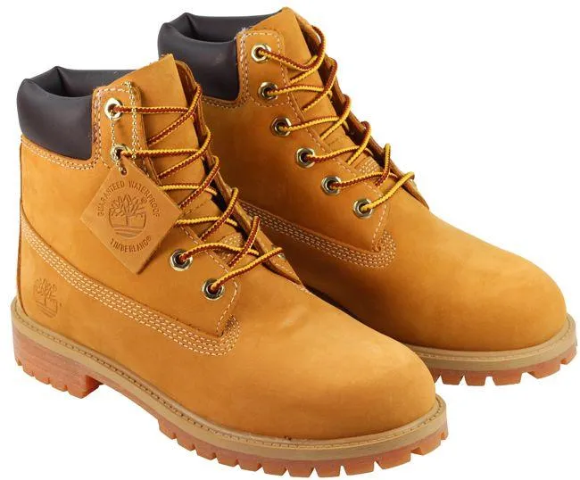 Timberland Boots Junior 6 Inch Prem Wheat