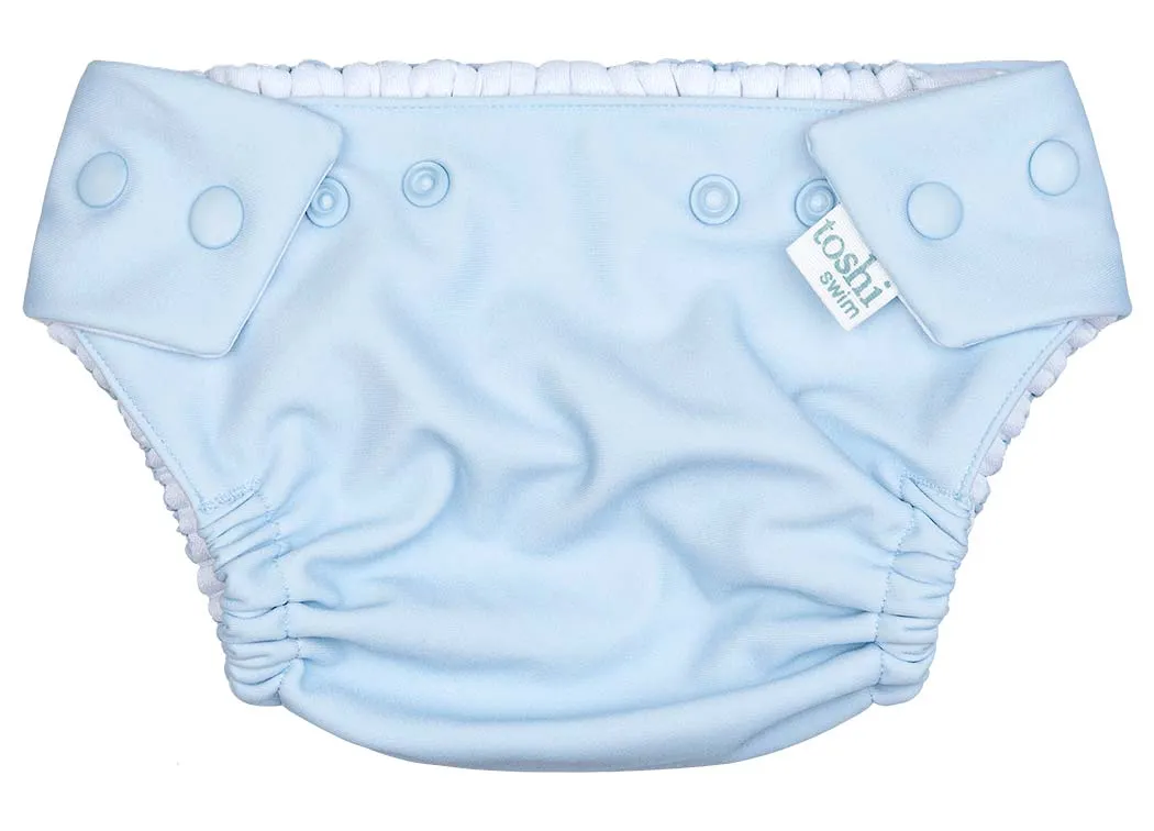 Toshi Swim Baby Nappy Solid Sky