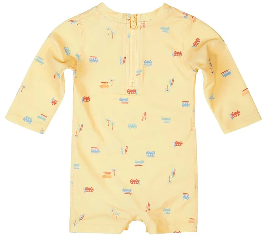 Toshi Swim Baby Onesie Long Sleeve Sunny