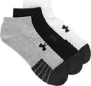 Under Armour Socks - Adult UA Performance Tech No Show 3PK