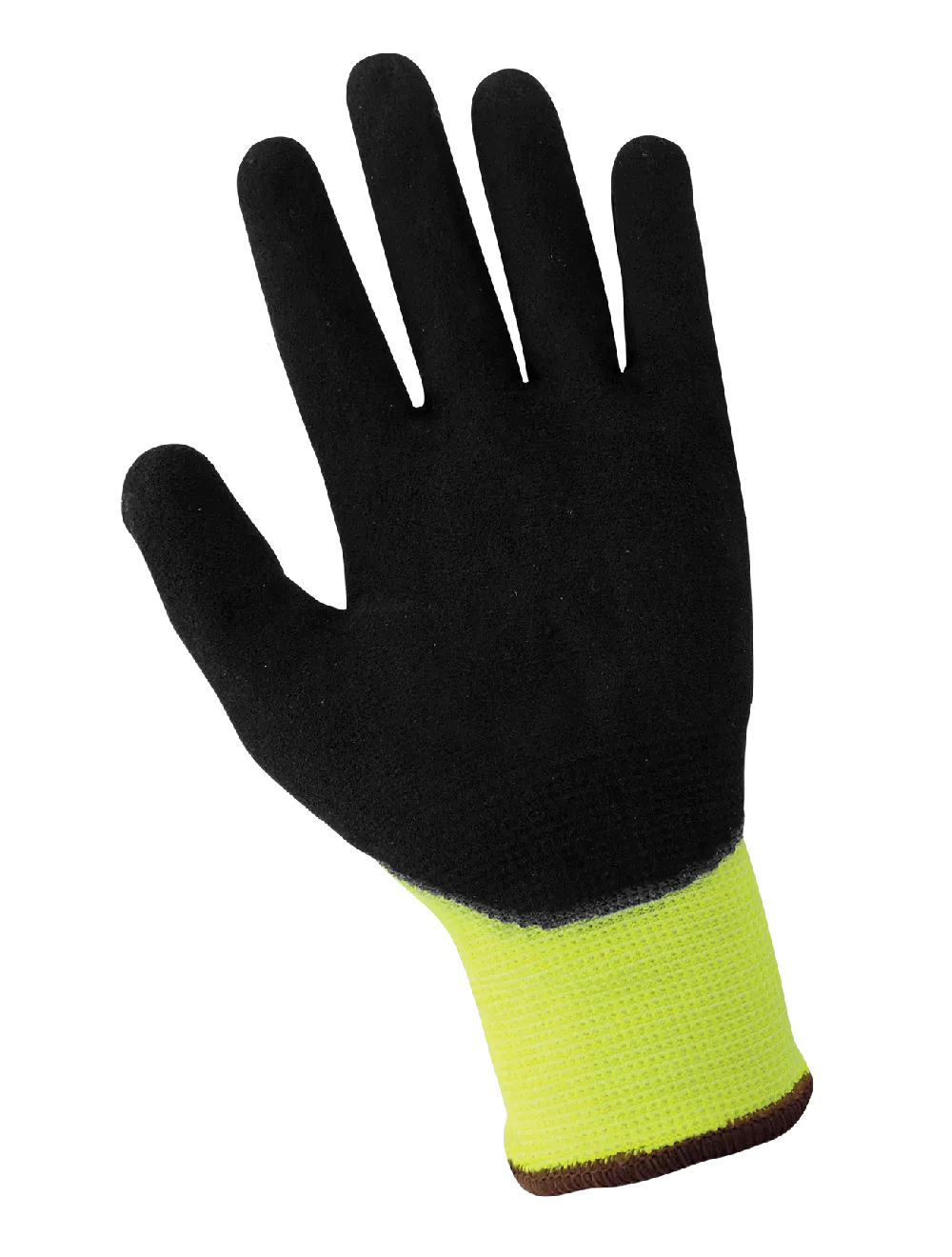 Vise Gripster® C.I.A. High-Visibility Double Mach Finish Nitrile Coated Impact Gloves with Cut, Impact, Abrasion, and Puncture Resistance - CIA501MF