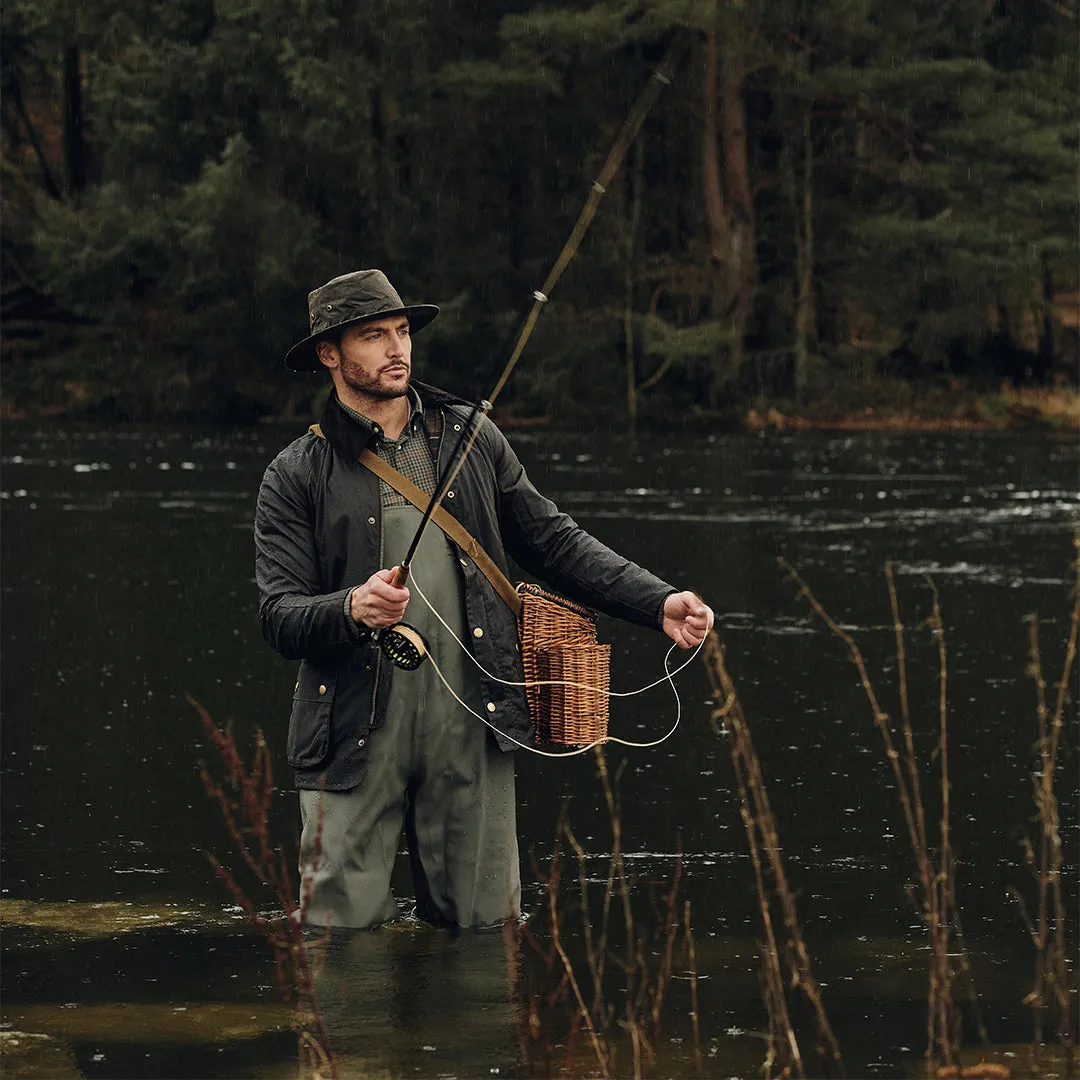 Wax Traveller Hat Olive by Failsworth