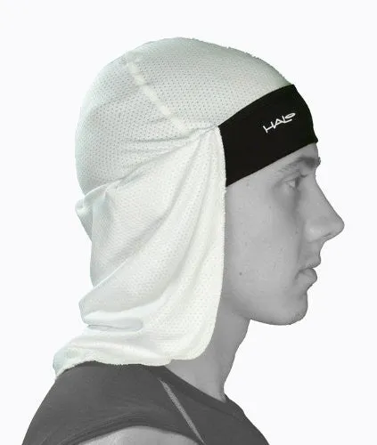 White Halo Solar Skull Cap & Tail