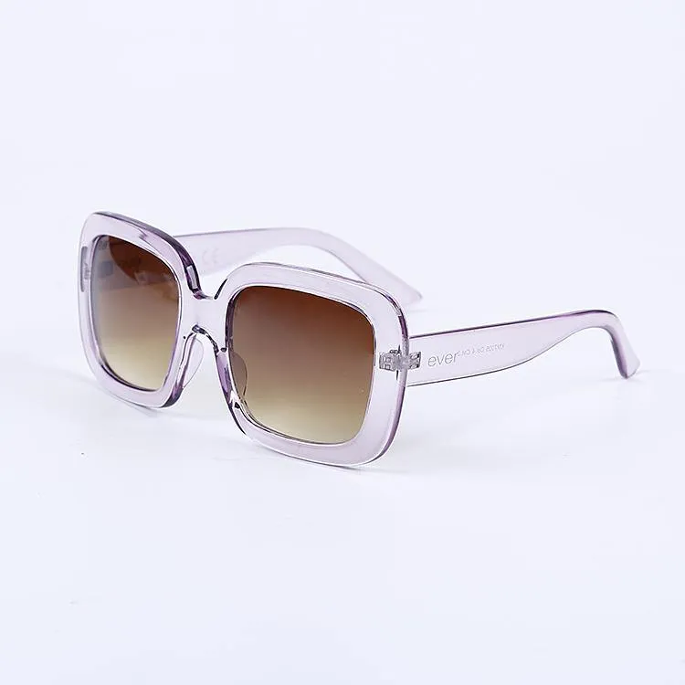 Women Oversized Square Acetate Sunglasses Monde