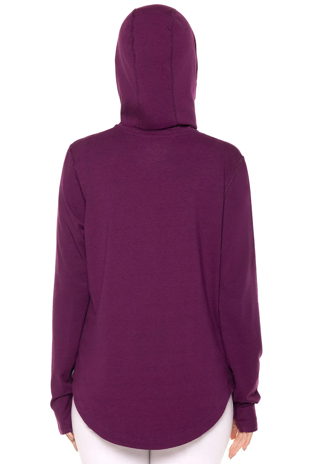 Women's LumaLeo Zip-Up Hoodie  |  Rich Plum